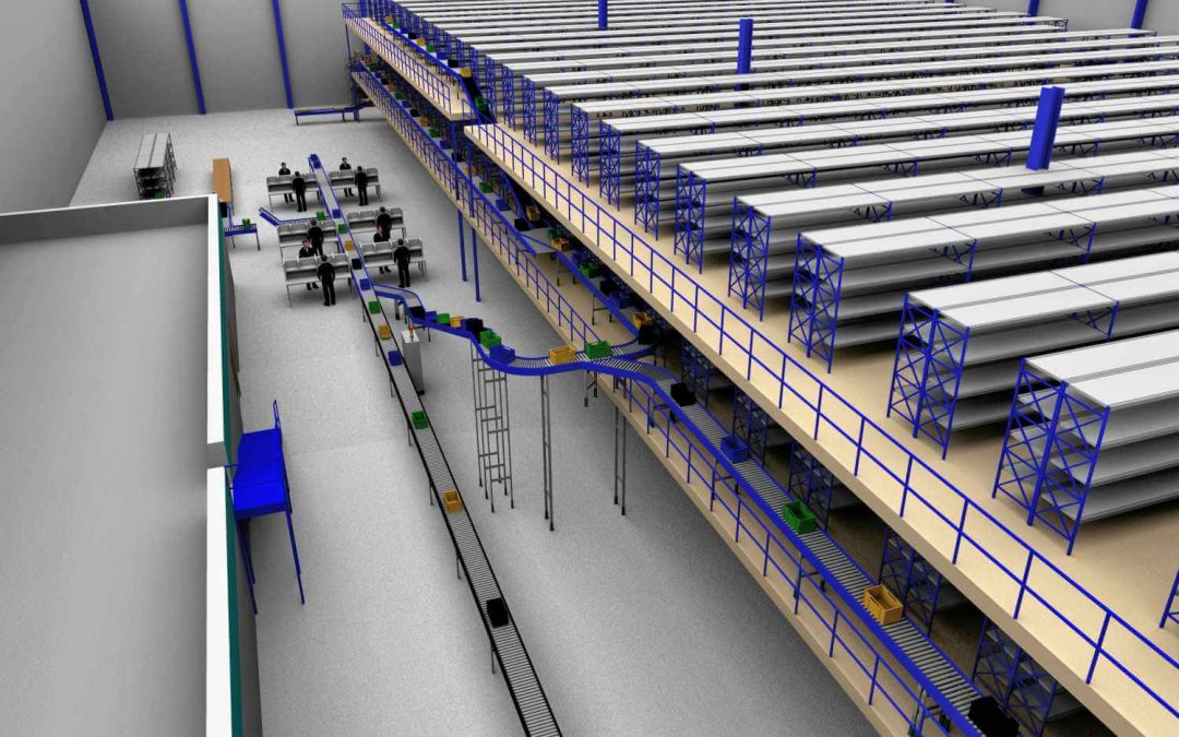 Aerospace Distribution Centre – Multi floor conveyor solution