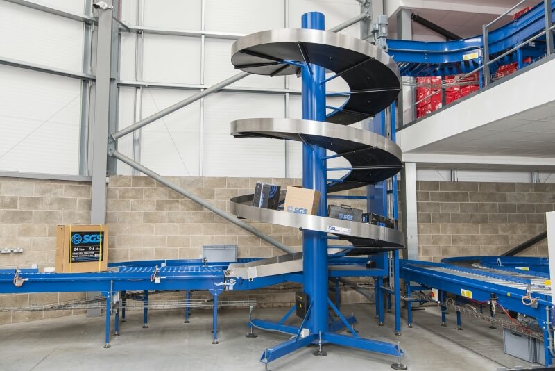 Multifloor Dispatch Warehouse Conveyor for SGS Engineering’s brand new NDC