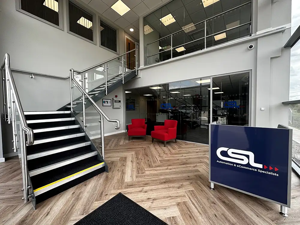 CSL head office entrance lobby