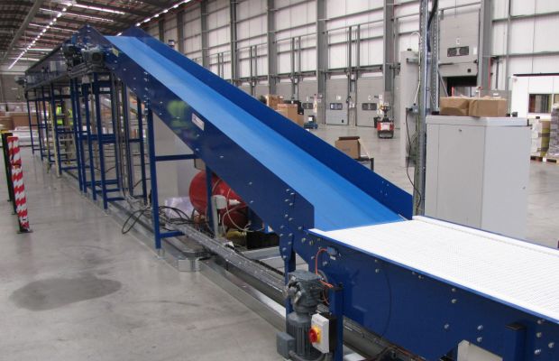 Incline Belt Conveyor 1